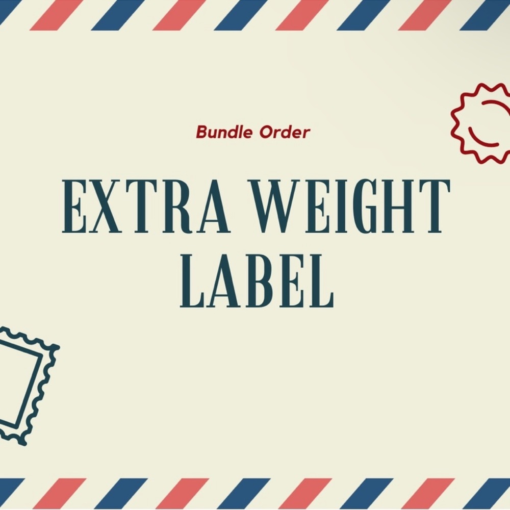 COPY - WEIGHT LABEL FOR BUNDLES OVER 5 POUNDS